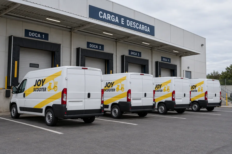 Centro de distribuição da Joy Scooter